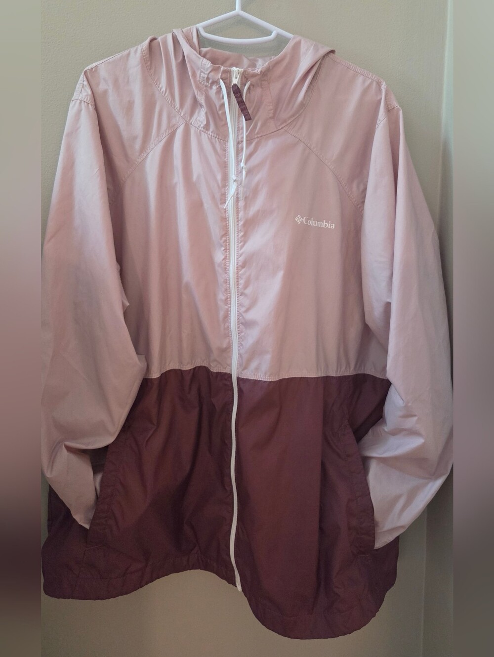 Columbia Flash Forward Hooded Windbreaker 1X